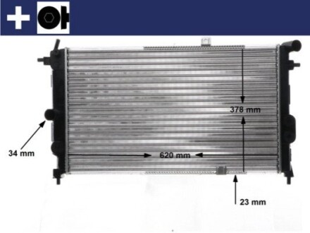 Автозапчасть MAHLE / KNECHT CR438000S