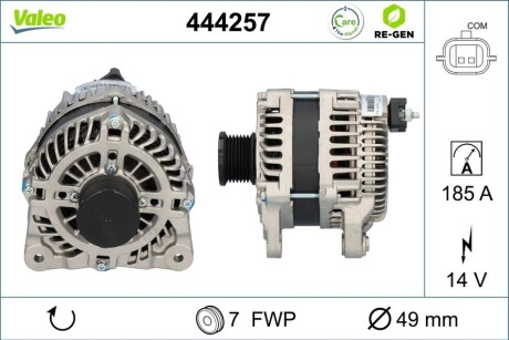 Автозапчасть Valeo 444257