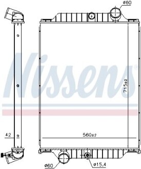 Автозапчасть NISSENS 6063660