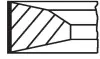 Кільця поршневі MB E-class (W212/W213)/M-class (W164/W166) OM642 3.0D (83.00mm/STD) (2-2-2) 001RS111190N0