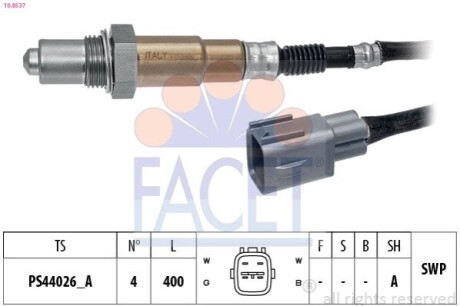 SONDA LAMBDA FACET 108537