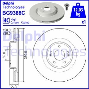 Автозапчасть Delphi BG9388C