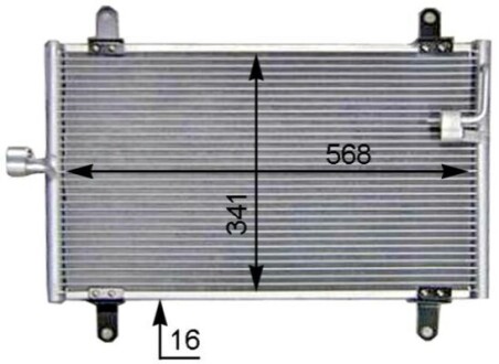 Автозапчасть MAHLE / KNECHT AC514000S (фото 1)