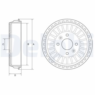 Автозапчасть Delphi BF620