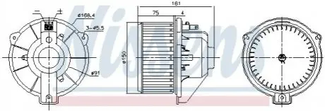 Автозапчасть NISSENS 87429