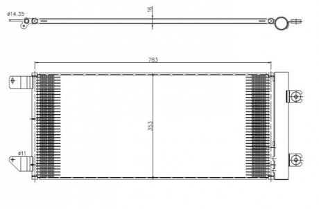 Автозапчасть NRF 350452