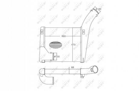 Автозапчасть NRF 30551