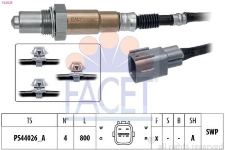 SONDA LAMBDA FACET 108525