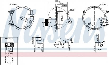 Бачок розширювальний NISSENS 996148