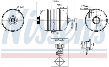 Автозапчасть NISSENS 996126