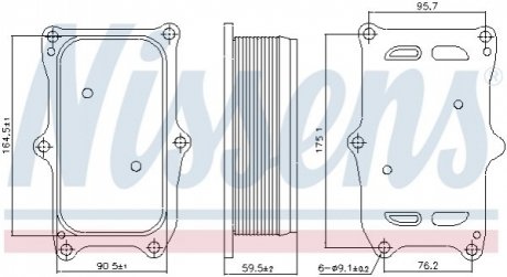 Автозапчасть NISSENS 91256