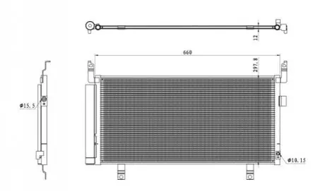 Автозапчасть NRF 350468