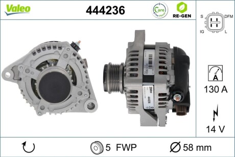 Автозапчасть Valeo 444236