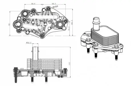 Автозапчасть NRF 31842