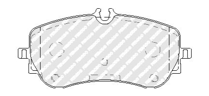 Автозапчасть FERODO FVR5068 (фото 1)