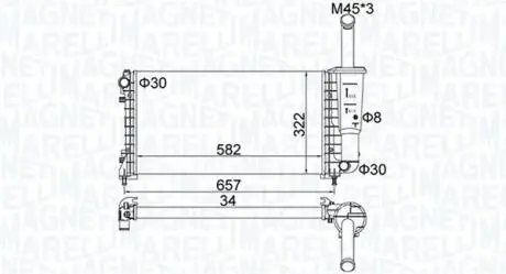 Автозапчасть MAGNETI MARELLI 350213183700