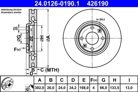 Автозапчасть ATE 24012601901