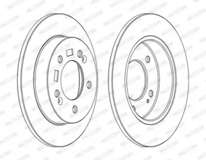 Автозапчасть FERODO DDF1874C