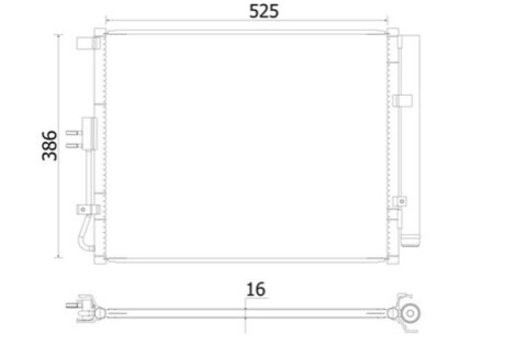 Автозапчасть MAHLE / KNECHT AC957000S