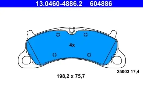 Автозапчасть ATE 13046048862
