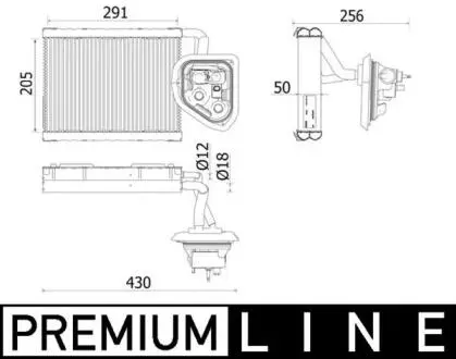 Автозапчасть MAHLE / KNECHT AE159000P