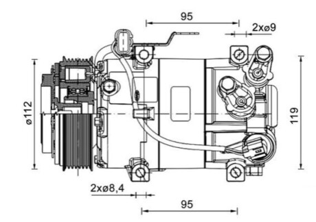 Автозапчасть MAHLE / KNECHT ACP1461000P