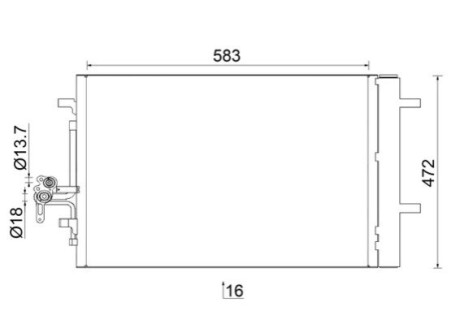 Автозапчасть MAHLE / KNECHT AC959000S