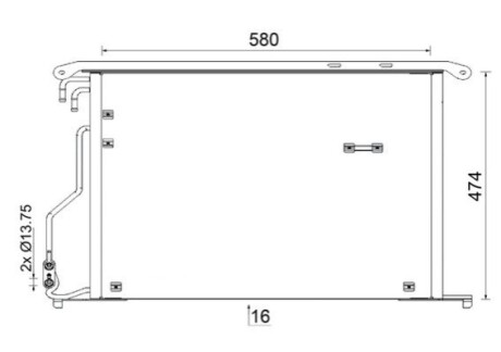 Автозапчасть MAHLE / KNECHT AC947000S