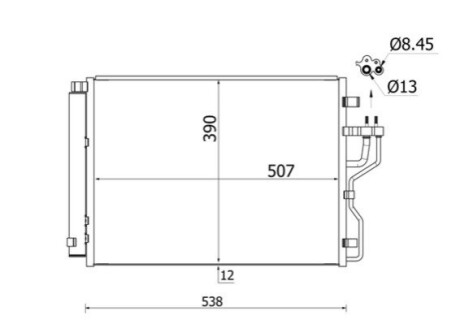 Автозапчасть MAHLE / KNECHT AC768000S