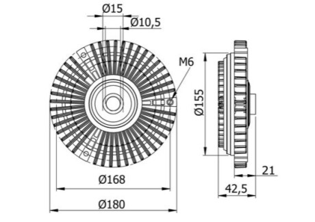 Автозапчасть MAHLE / KNECHT CFC71000S