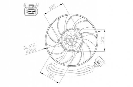 Автозапчасть NRF 47946