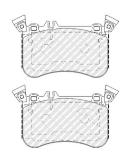 Автозапчасть FERODO FDB5109