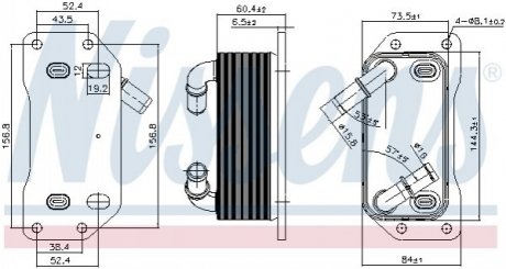 Автозапчасть NISSENS 91254