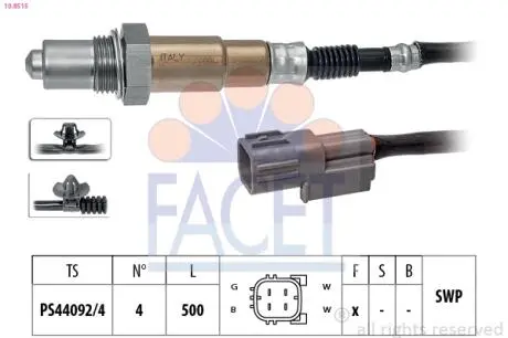 SONDA LAMBDA FACET 108515