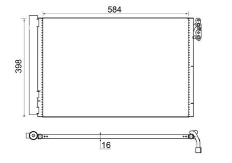 Автозапчасть MAHLE / KNECHT AC413001S