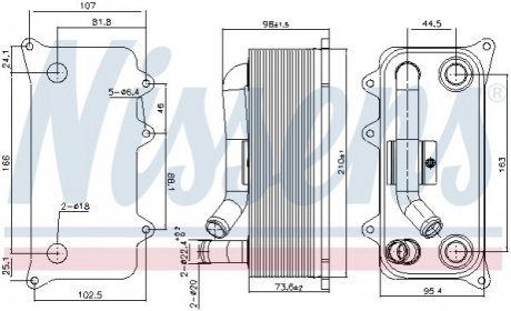 Автозапчасть NISSENS 91273