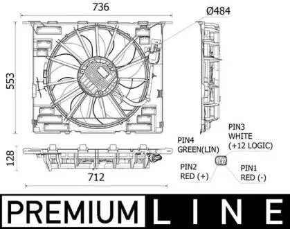 Автозапчасть MAHLE / KNECHT CFF535000P
