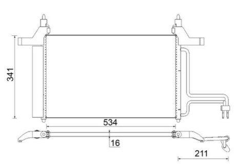 Автозапчасть MAHLE / KNECHT AC790000S