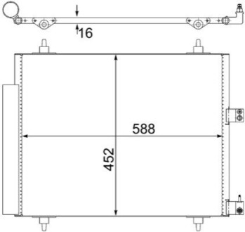 Автозапчасть MAHLE / KNECHT AC515000S (фото 1)