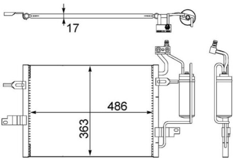 Автозапчасть MAHLE / KNECHT AC404000S