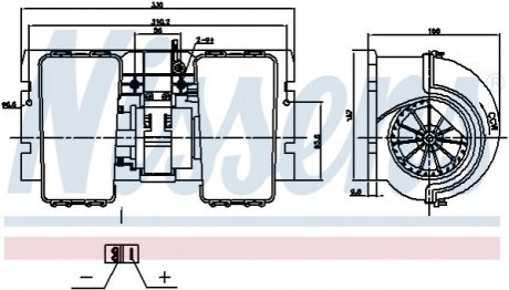 Автозапчасть NISSENS 87790