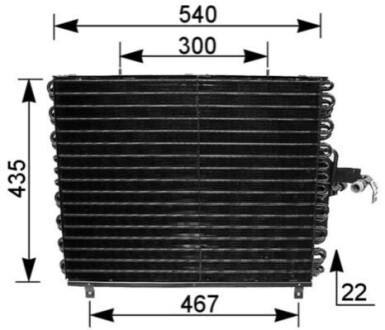 Автозапчасть MAHLE / KNECHT AC166000S