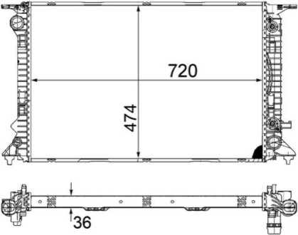 Автозапчасть MAHLE / KNECHT CR1134000S