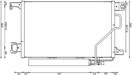 Автозапчасть MAHLE / KNECHT AC662000S