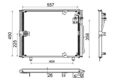 Автозапчасть MAHLE / KNECHT AC148000S