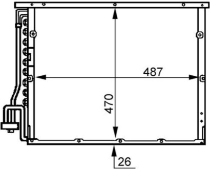 Автозапчасть MAHLE / KNECHT AC179000S