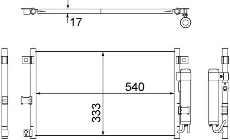 Автозапчасть MAHLE / KNECHT AC507000S