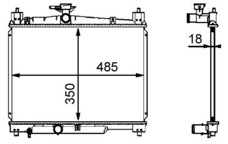 Автозапчасть MAHLE / KNECHT CR539000S