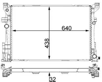 Автозапчасть MAHLE / KNECHT CR2171000P