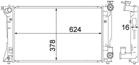 Автозапчасть MAHLE / KNECHT CR1529000S